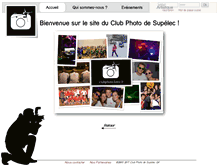 Tablet Screenshot of clubphoto.rez-gif.supelec.fr