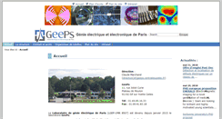 Desktop Screenshot of lgep.supelec.fr